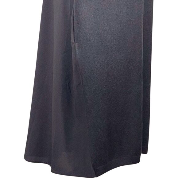 NWT Nordstrom Merino Wool Blend Shift Sweater Dress Size XL Black Long Sleeve - Picture 9 of 15